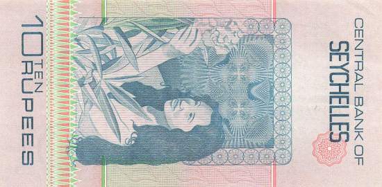 10 Rupees p.28 Seychellen